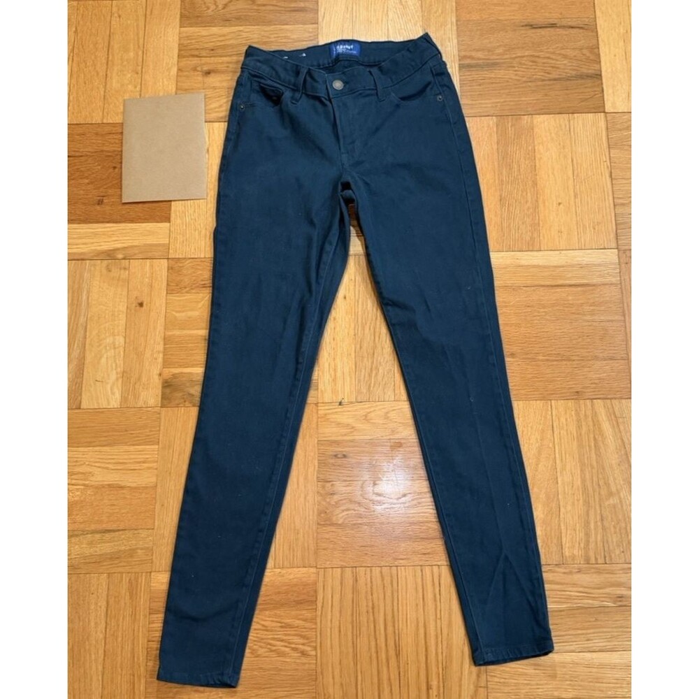 Old Navy Rockstar Mid-Rise Skinny Jeans Women’s Size 2 Regular green Stretch